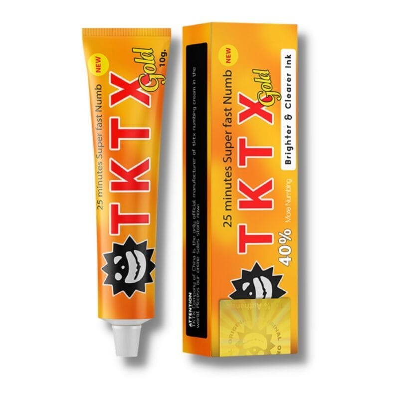 TKTX Gold 40% Tattoo Numbing Cream